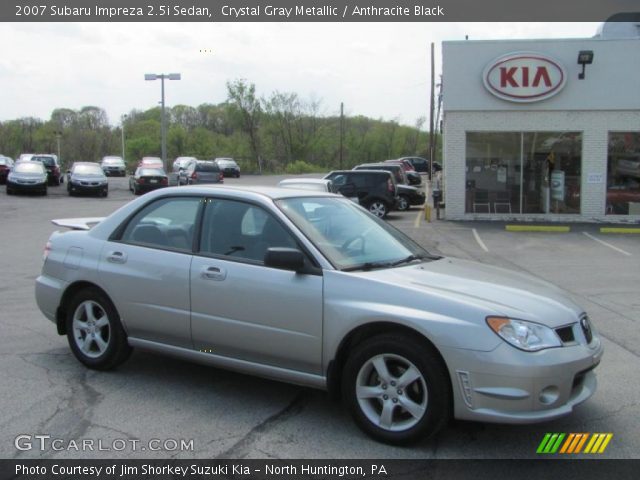2007 Subaru Impreza 2.5i Sedan in Crystal Gray Metallic