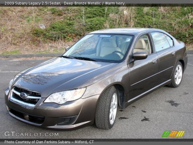 2009 Subaru Legacy 2.5i Sedan in Deep Bronze Metallic