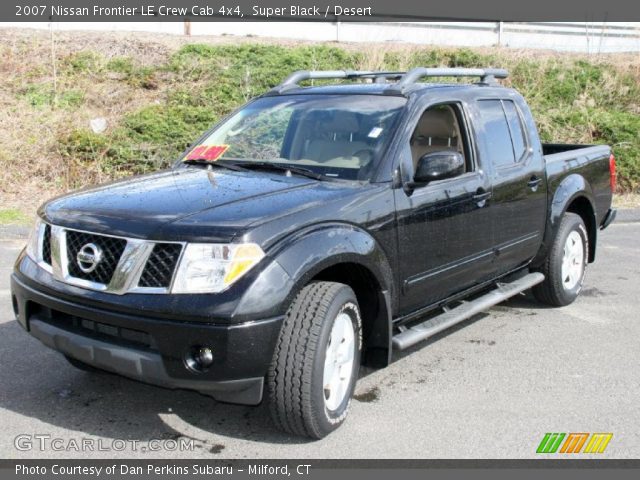 2007 Nissan Frontier LE Crew Cab 4x4 in Super Black