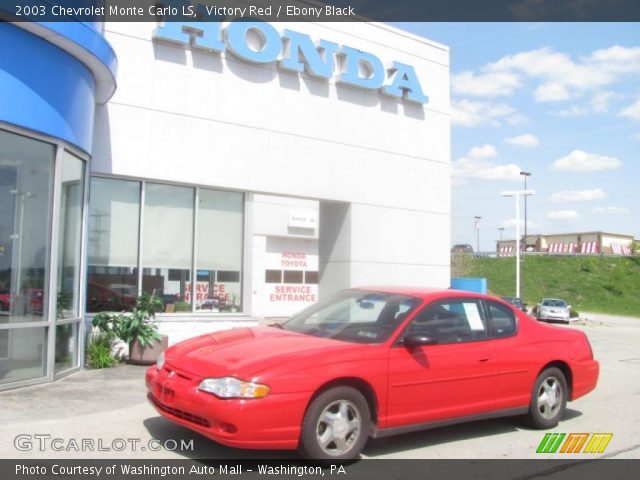 2003 Chevrolet Monte Carlo LS in Victory Red