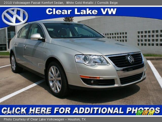 2010 Volkswagen Passat Komfort Sedan in White Gold Metallic