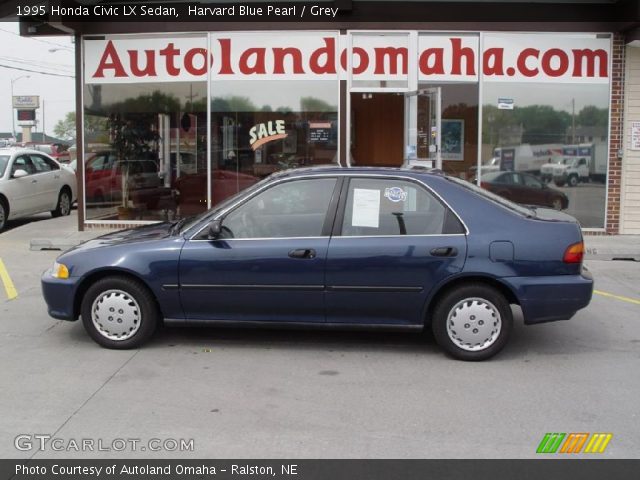 1995 Honda Civic LX Sedan in Harvard Blue Pearl