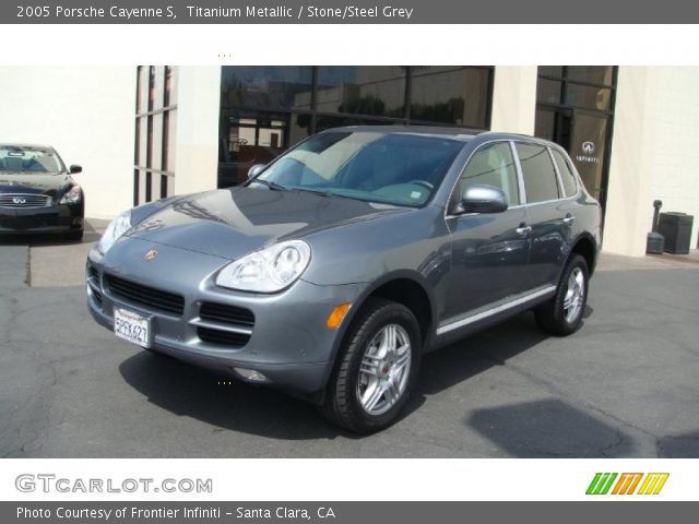 2005 Porsche Cayenne S in Titanium Metallic