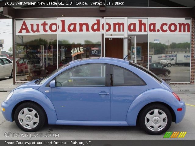 2001 Volkswagen New Beetle GLS 1.8T Coupe in Vortex Blue