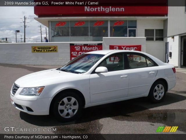 2009 Hyundai Sonata GLS in Powder White Pearl