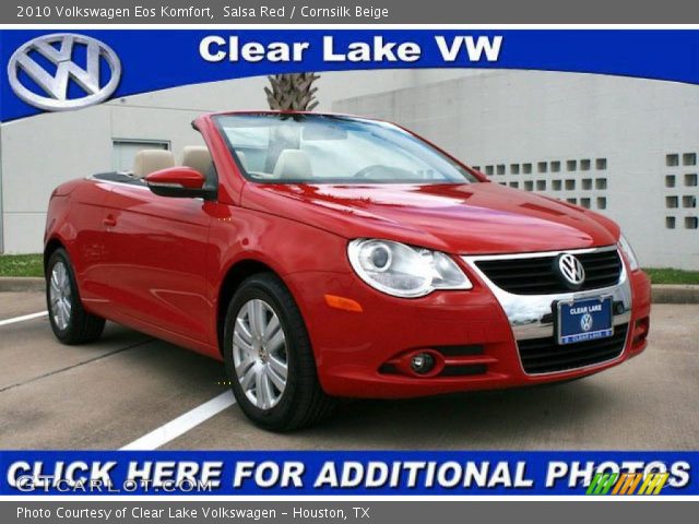 2010 Volkswagen Eos Komfort in Salsa Red
