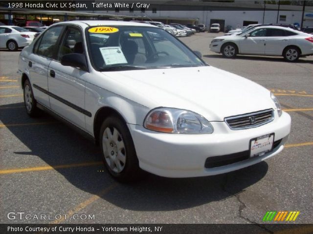 1998 Honda Civic LX Sedan in Taffeta White