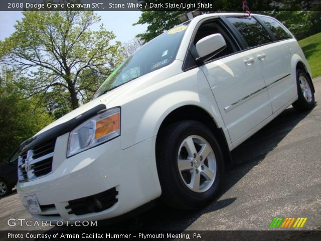 2008 Dodge Grand Caravan SXT in Stone White