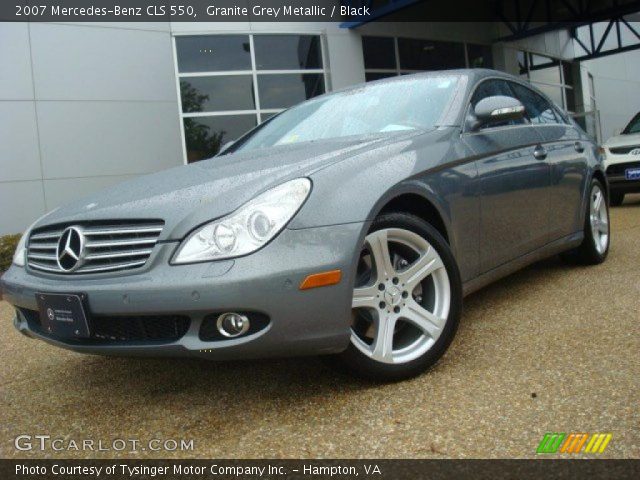 2007 Mercedes-Benz CLS 550 in Granite Grey Metallic