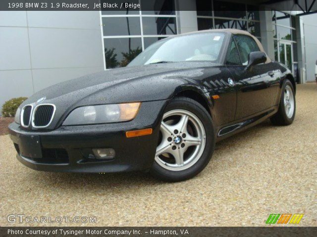 1998 BMW Z3 1.9 Roadster in Jet Black