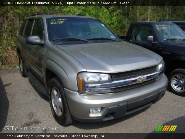 2003 Chevrolet TrailBlazer LS 4x4 in Light Pewter Metallic