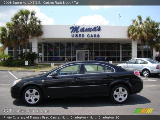 2008 Saturn Aura XE 3.5 in Carbon Flash Black