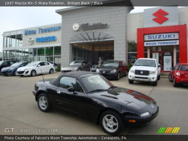 1997 Mazda MX-5 Miata Roadster in Brilliant Black