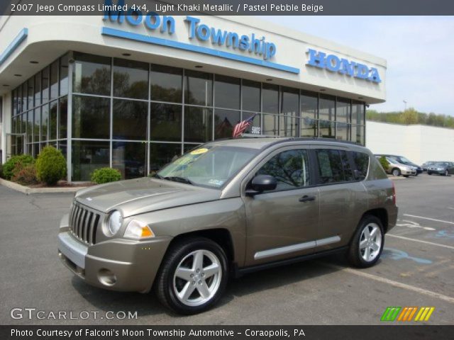 2007 Jeep Compass Limited 4x4 in Light Khaki Metallic