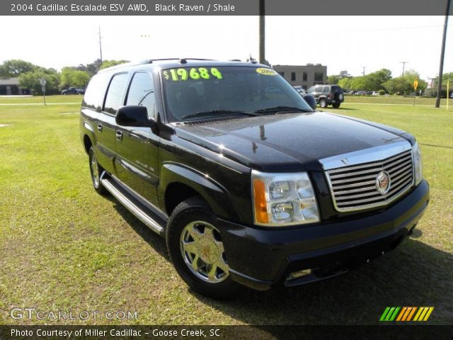 2004 Cadillac Escalade ESV AWD in Black Raven