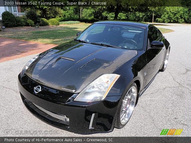 2003 Nissan 350Z Touring Coupe in Super Black
