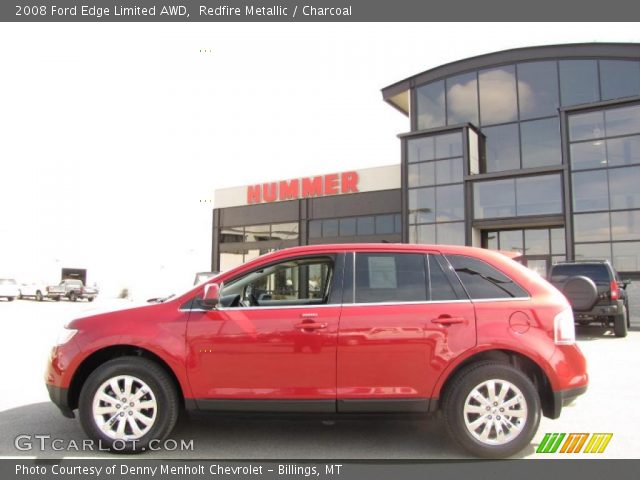 2008 Ford Edge Limited AWD in Redfire Metallic