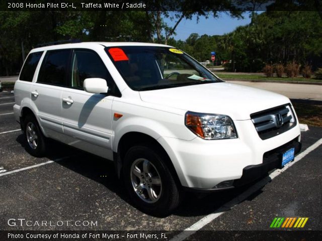 2008 Honda Pilot EX-L in Taffeta White