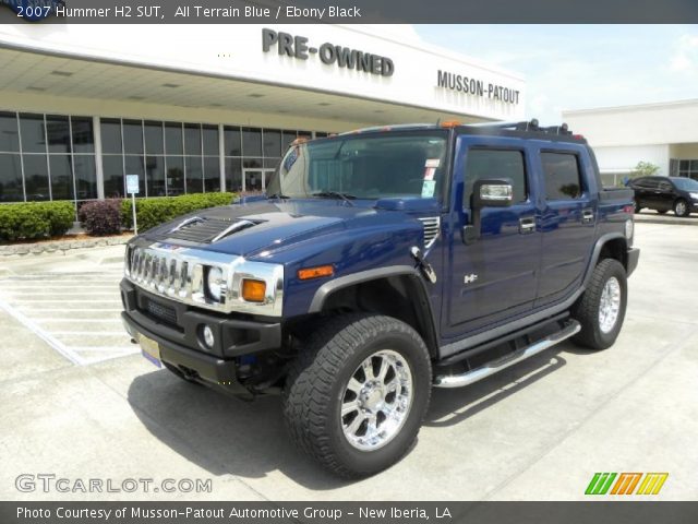 2007 Hummer H2 SUT in All Terrain Blue