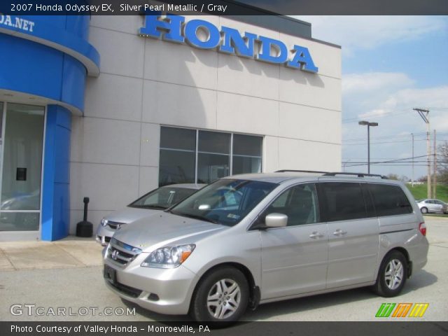 2007 Honda Odyssey EX in Silver Pearl Metallic