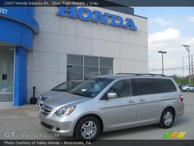 2007 Honda Odyssey EX in Silver Pearl Metallic