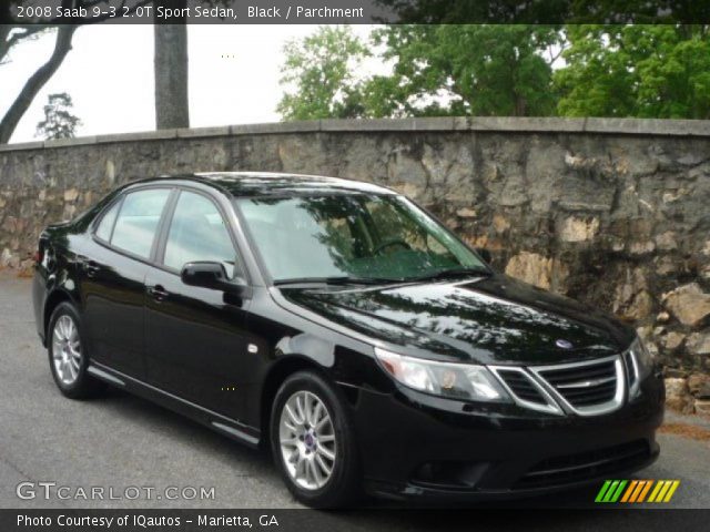 2008 Saab 9-3 2.0T Sport Sedan in Black