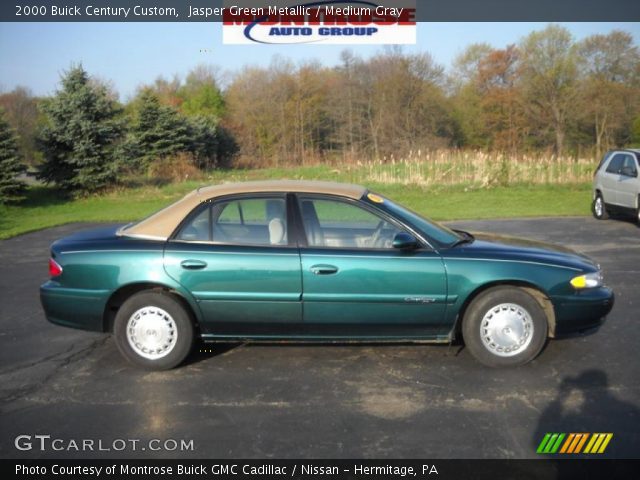 2000 Buick Century Custom in Jasper Green Metallic