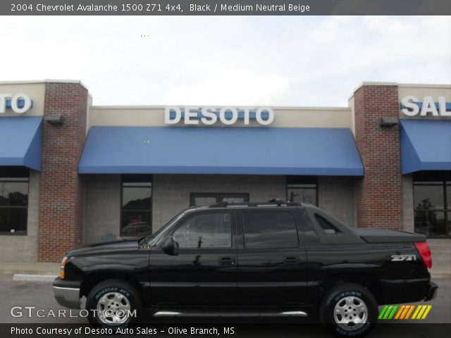 2004 Chevrolet Avalanche 1500 Z71 4x4 in Black