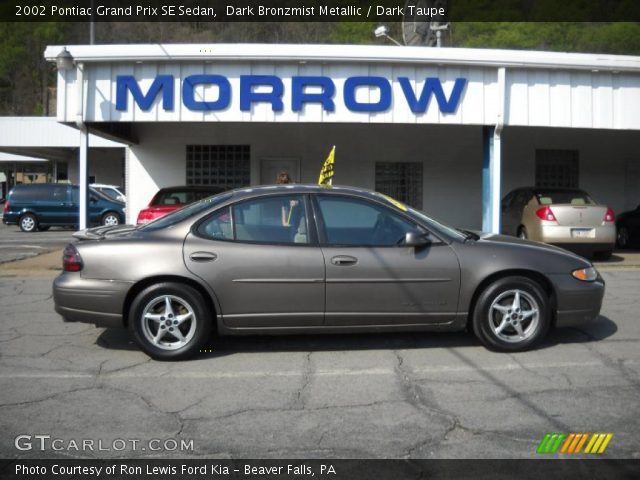2002 Pontiac Grand Prix SE Sedan in Dark Bronzmist Metallic