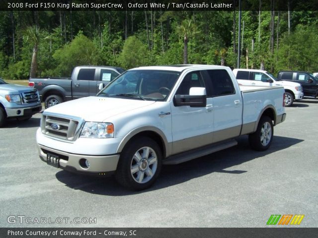 2008 Ford F150 King Ranch SuperCrew in Oxford White