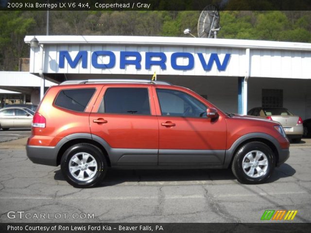 2009 Kia Borrego LX V6 4x4 in Copperhead