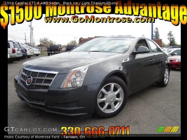 2009 Cadillac CTS 4 AWD Sedan in Black Ice