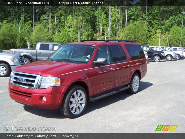 2009 Ford Expedition EL XLT in Sangria Red Metallic