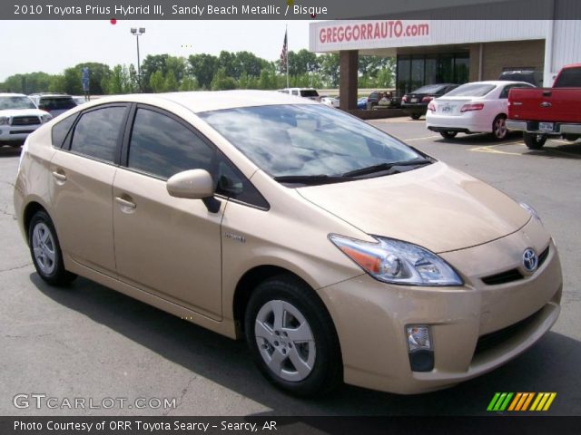 2010 Toyota Prius Hybrid III in Sandy Beach Metallic