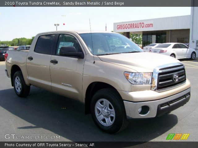 2010 Toyota Tundra CrewMax in Sandy Beach Metallic