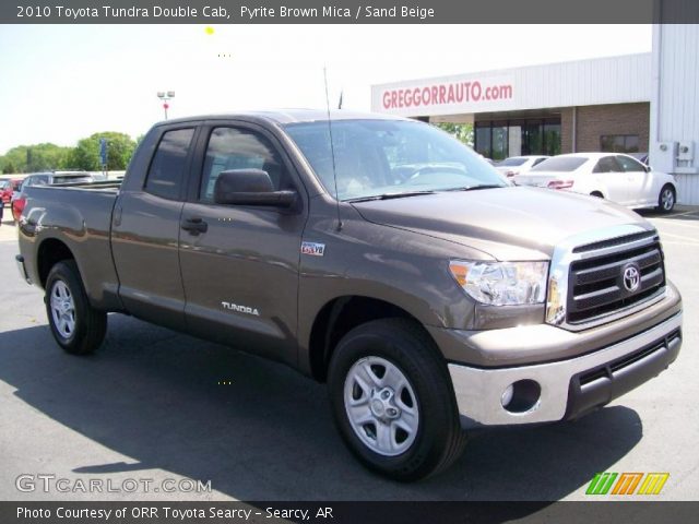 2010 Toyota Tundra Double Cab in Pyrite Brown Mica