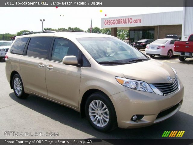 2011 Toyota Sienna XLE in Sandy Beach Metallic