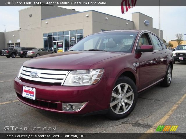 2008 Ford Taurus SEL in Merlot Metallic