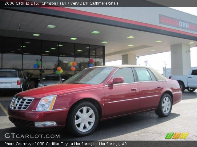 2006 Cadillac DTS  in Crimson Pearl