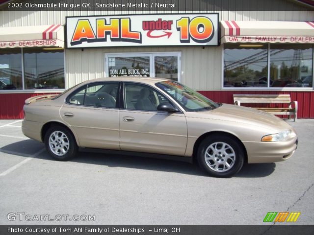 2002 Oldsmobile Intrigue GX in Sandstone Metallic