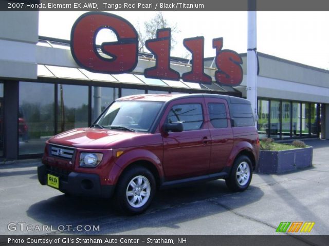 2007 Honda Element EX AWD in Tango Red Pearl