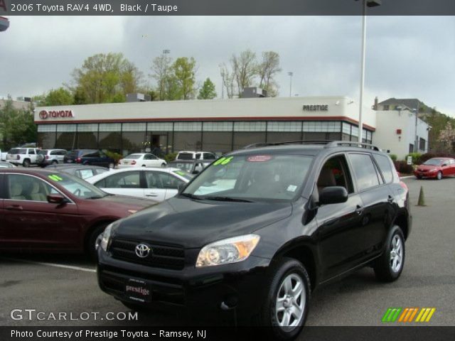 2006 Toyota RAV4 4WD in Black