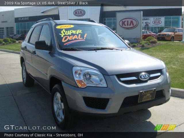 2009 Kia Sportage LX V6 4x4 in Steel Silver