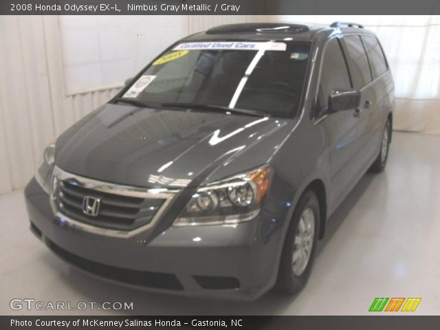 2008 Honda Odyssey EX-L in Nimbus Gray Metallic