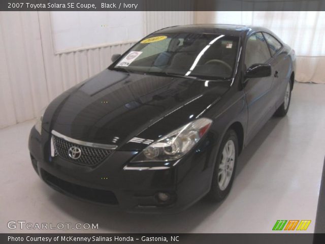 2007 Toyota Solara SE Coupe in Black