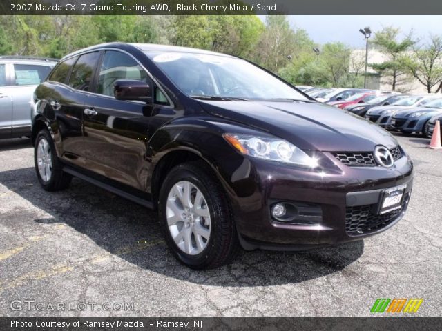 2007 Mazda CX-7 Grand Touring AWD in Black Cherry Mica