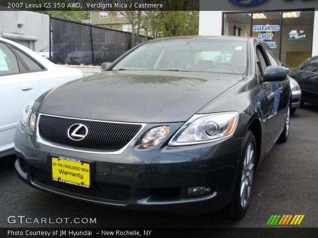 2007 Lexus GS 350 AWD in Verdigris Mica