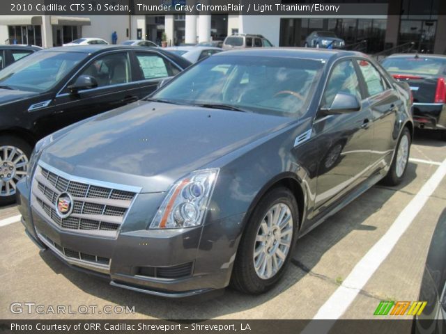 2010 Cadillac CTS 3.0 Sedan in Thunder Gray ChromaFlair