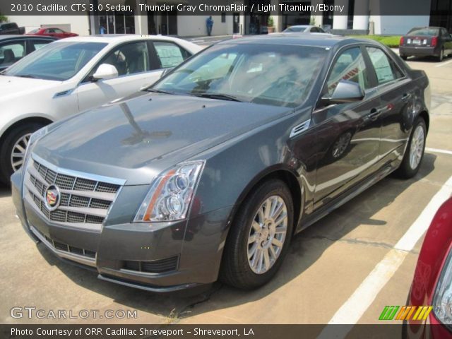 2010 Cadillac CTS 3.0 Sedan in Thunder Gray ChromaFlair
