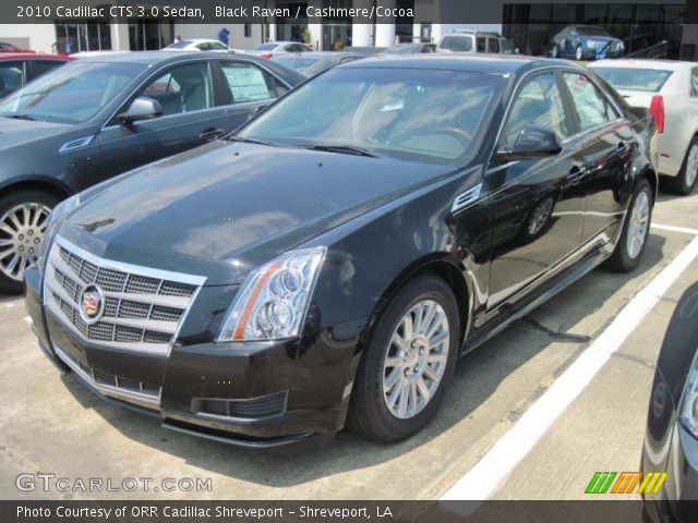 2010 Cadillac CTS 3.0 Sedan in Black Raven